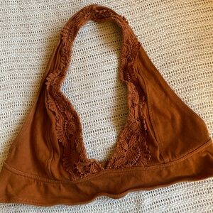 Timing Burnt Orange Bralette Size L